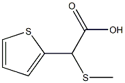 α-Methylthio-2-thiopheneacetic acid structure