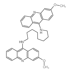 1,8-Octanediamine,N,N'-bis(3-methoxy-9-acridinyl)- (9CI) picture