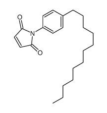 1-(4-dodecylphenyl)pyrrole-2,5-dione Structure