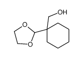 [1-(1,3-dioxolan-2-yl)cyclohexyl]methanol Structure