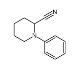 1-Phenyl-2-cyanopiperidine structure