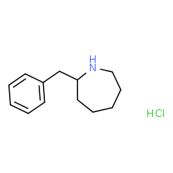 HEXAHYDRO-2-(PHENYLMETHYL)-1H-AZEPINE, HYDROCHLORIDE Structure