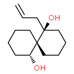 Spiro[5.5]undecane-1,7-diol, 1-(2-propenyl)-, (1R,6R,7R)-rel- (9CI) Structure