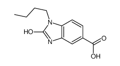 1-butyl-2-oxo-3H-benzimidazole-5-carboxylic acid Structure