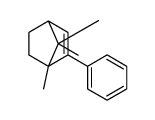 1,7,7-Trimethyl-2-phenylbicyclo[2.2.1]hept-2-ene结构式