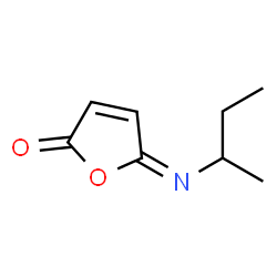 2(5H)-Furanone, 5-[(1-methylpropyl)imino]-, (5E)- (9CI) Structure