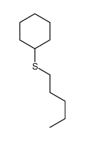 Cyclohexylpentyl sulfide结构式