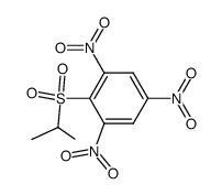2-[(1-Methylethyl)sulfonyl]-1,3,5-trinitrobenzene结构式