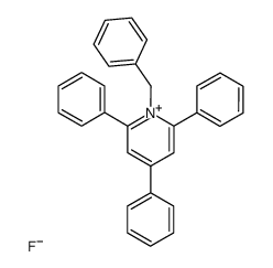 1-benzyl-2,4,6-triphenylpyridin-1-ium fluoride Structure