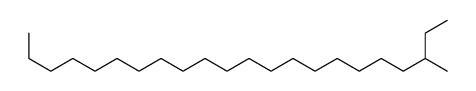 3-methyldocosane Structure