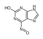 6-nitroso-1,7-dihydropurin-2-one Structure