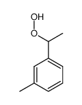 1-(1-hydroperoxyethyl)-3-methylbenzene结构式