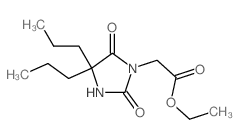 ethyl 2-(2,5-dioxo-4,4-dipropyl-imidazolidin-1-yl)acetate picture