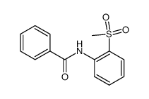 2-benzoylaminophenyl methyl sulphone结构式