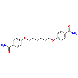 4,4'-[1,6-Hexanediylbis(oxy)]dibenzamide Structure
