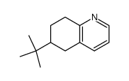 6-(tert-butyl)-5,6,7,8-tetrahydroquinoline结构式