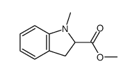 methyl 1-methyl-2,3-dihydro-1H-indole-2-carboxylate picture