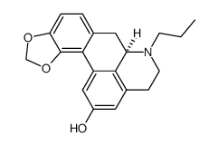 2-hydroxy-10,11-(methylenedioxy)-N-n-propylnoraporphine Structure