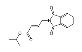 4-(1,3-Dihydro-1,3-dioxo-2H-isoindol-2-yl)-2-butenoic acid 1-methylethyl ester结构式