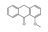 1-methoxy-9(10H)-anthracenone Structure