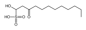 1-hydroxy-3-oxododecane-1-sulfonic acid Structure