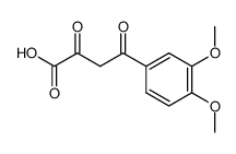 4-(3,4-dimethoxy-phenyl)-2,4-dioxo-butyric acid Structure