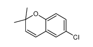 6-chloro-2,2-dimethylchromene结构式