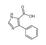 4-phenyl-1H-imidazole-5-carboxylic acid(SALTDATA: FREE)结构式