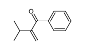 1-phenyl-2-(1-methylethyl)-2-propen-1-one Structure