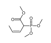 methyl 2-dimethoxyphosphorylpent-3-enoate Structure