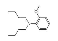 N,N-Dibutyl-2-methoxybenzenamine Structure
