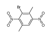 3-bromo-1,4-dimethyl-2,5-dinitro-benzene结构式
