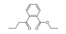 2-butyryl-benzoic acid ethyl ester结构式