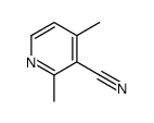 2,4-dimethylpyridine-3-carbonitrile结构式