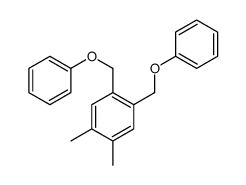 1,2-dimethyl-4,5-bis(phenoxymethyl)benzene结构式