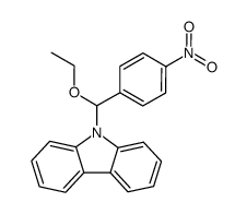 9-(ethoxy(4-nitrophenyl)methyl)-9H-carbazole Structure