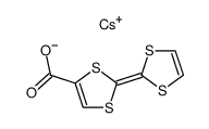 tetrathiafulvalenecarboxylate de cesium结构式