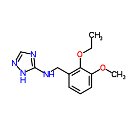 N-(2-ETHOXY-3-METHOXYBENZYL)-1H-1,2,4-TRIAZOL-3-AMINE结构式