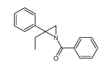 (2-ethyl-2-phenylaziridin-1-yl)-phenylmethanone Structure