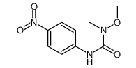 1-methoxy-1-methyl-3-(4-nitrophenyl)urea Structure