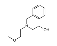 2-[benzyl(2-methoxyethyl)amino]ethanol Structure