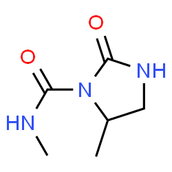 1-Imidazolidinecarboxamide,N,5-dimethyl-2-oxo-结构式
