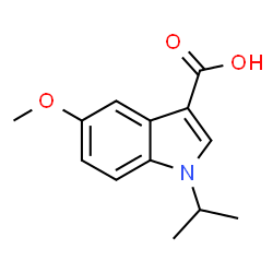 1-Isopropyl-5-methoxy-1H-indole-3-carboxylic acid图片