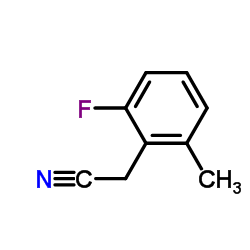 Benzeneacetonitrile,2-fluoro-6-methyl-结构式
