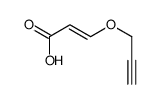 3-prop-2-ynoxyprop-2-enoic acid结构式