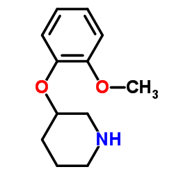 3-(2-甲氧基苯氧基)哌啶图片