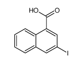 3-iodonaphthalene-1-carboxylic acid Structure