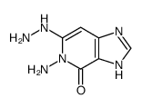 5-amino-6-hydrazinyl-1H-imidazo[4,5-c]pyridin-4-one Structure