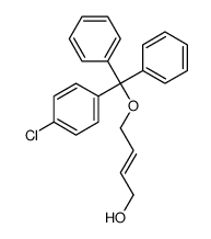 4-[(4-chlorophenyl)-diphenylmethoxy]but-2-en-1-ol Structure