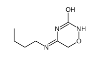 5-(butylamino)-6H-1,2,4-oxadiazin-3-one Structure